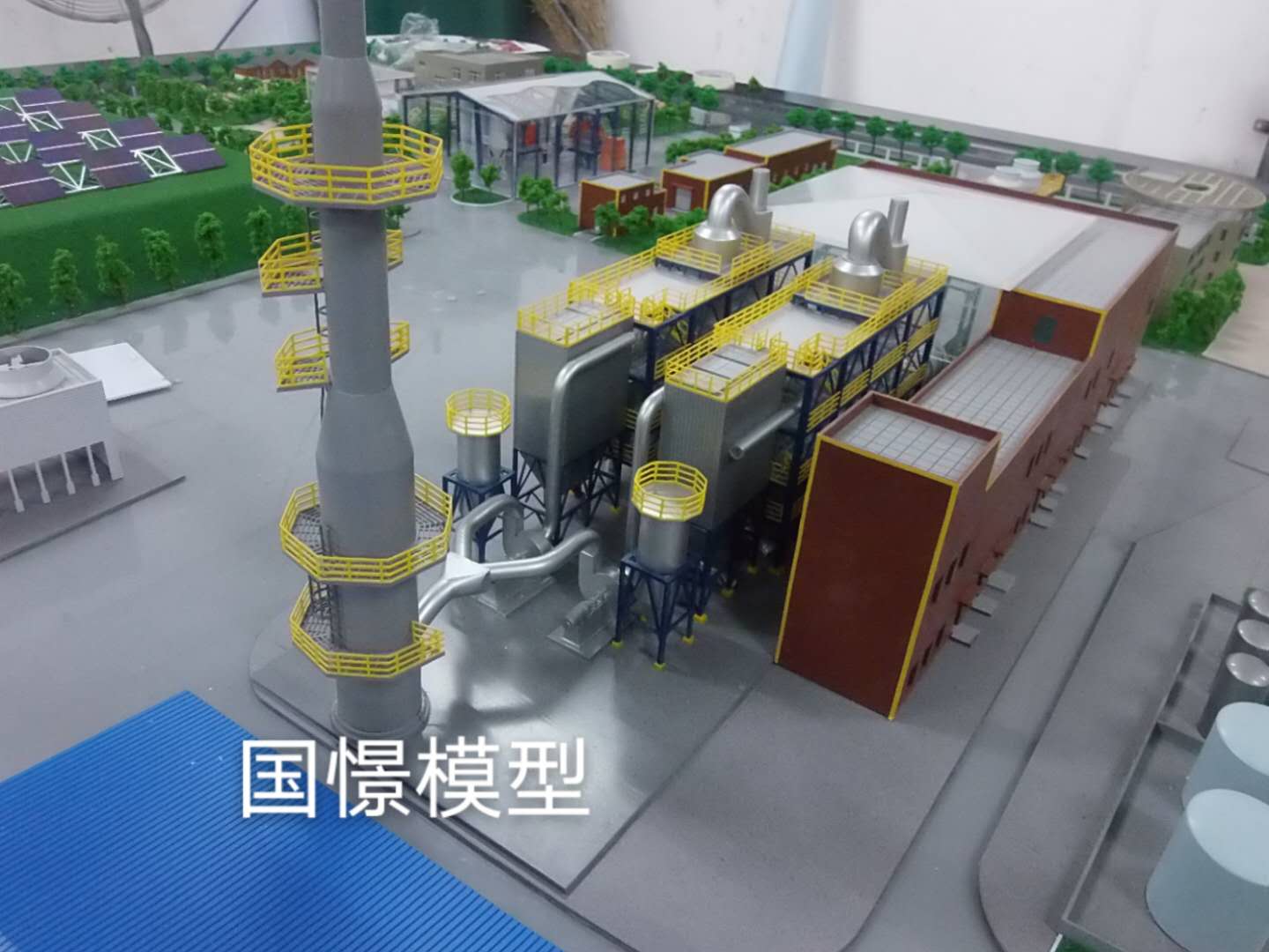 新绛县工业模型