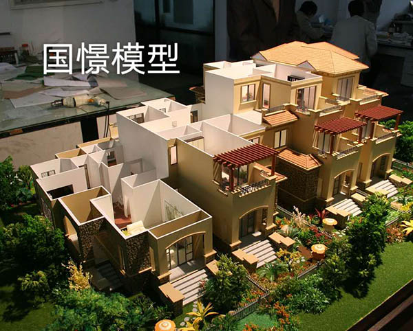 新绛县建筑模型